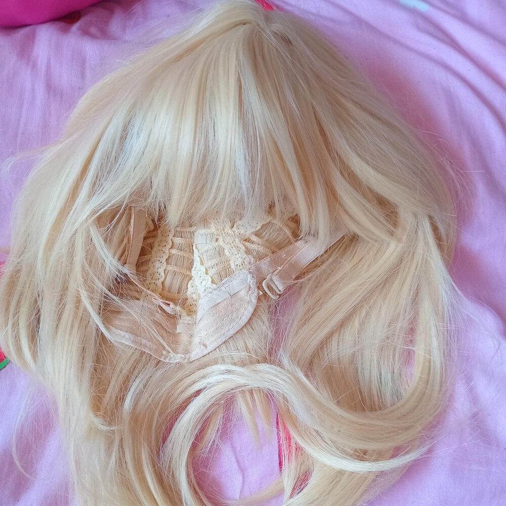 Genshin Impact Lumine Cosplay wig